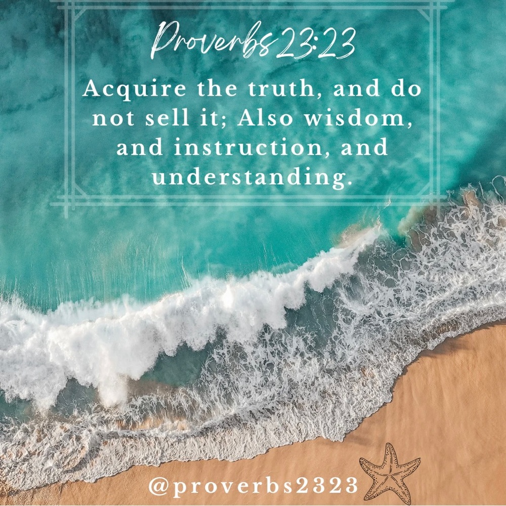 Proverbs 23:23